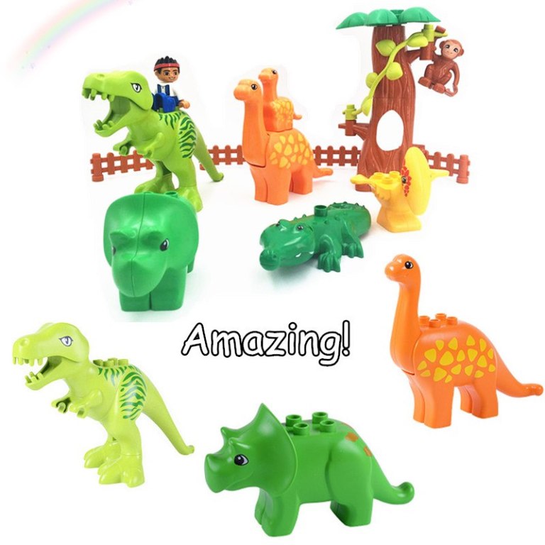 Ogromne dinozaury LEGO 3szt. NOWE.