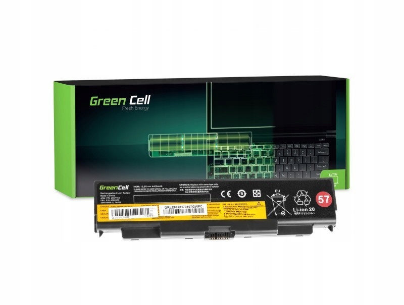 GREEN CELL Bateria Lenovo T440P 11,1V 4,4Ah