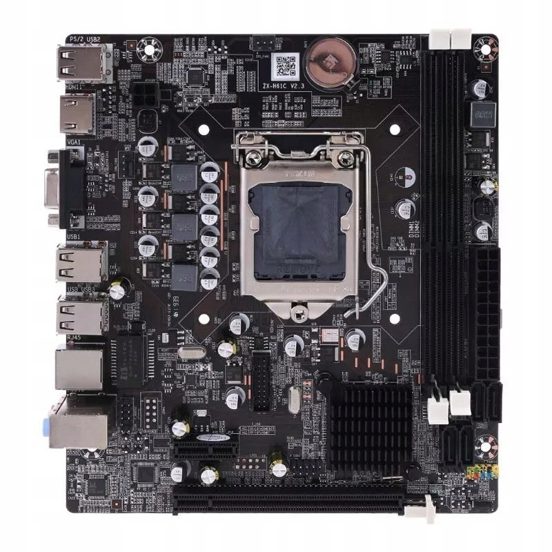 Купить Glowna CD ZX H61C v2.3 LGA1155 DDR3: отзывы, фото и ...