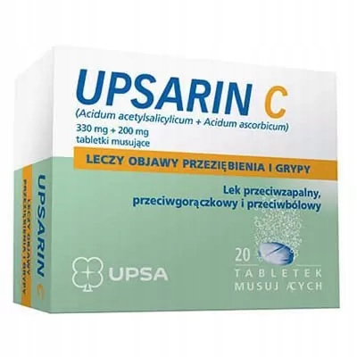 Upsarin C, 20 tabletek musujących