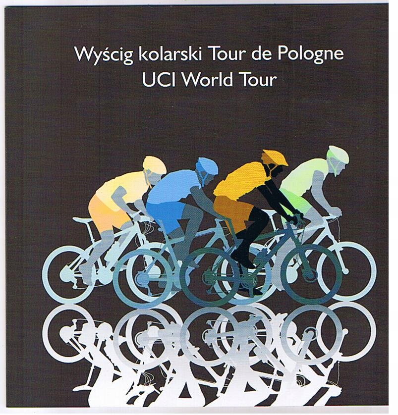 KARNET BLOK 249**(218),FDC WYŚCIG TOUR DE POLOGNE