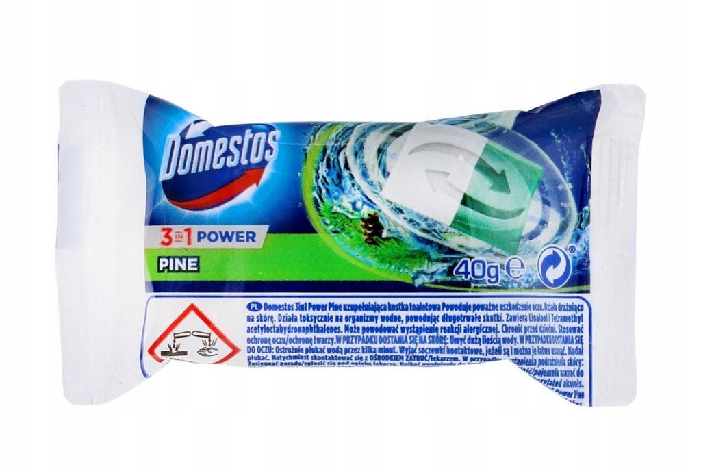 Domestos Pine Fresh Kostka WC 3w1 zapas Domestos