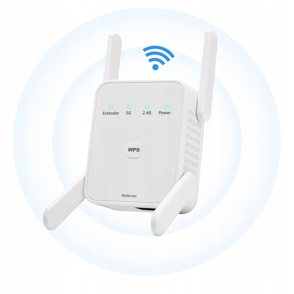 Bezprzewodowy wzmacniacz sygnału WiFi 1200 Mb/s, d