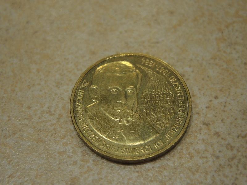 moneta 2 zł - ks.Popiełuszko