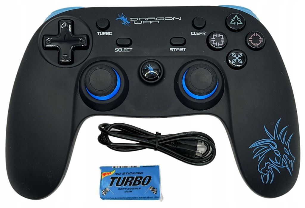 Bezprzewodowy pad PS3 Dragon War Czarny