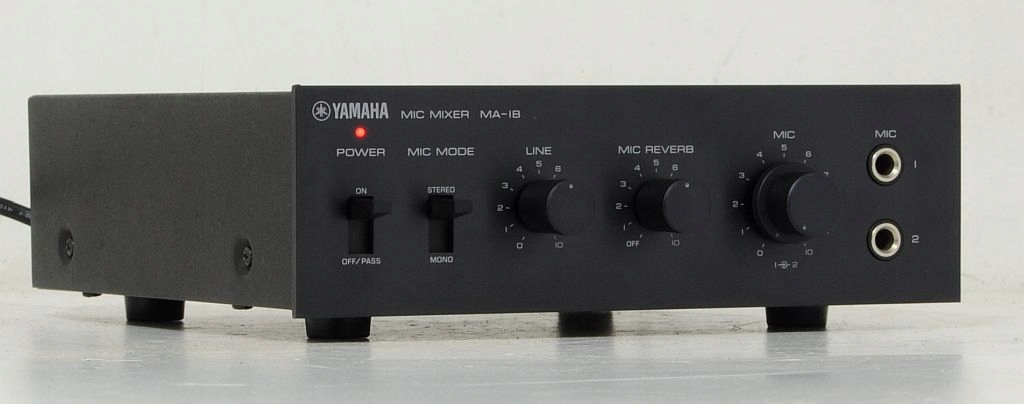 Купить YAMAHA MA-1B УСИЛИТЕЛЬ МИКРОФОННЫЙ МИКШЕР REGLOSS: отзывы, фото, характеристики в интерне-магазине Aredi.ru