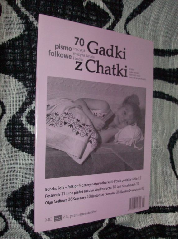 GADKI Z CHATKI PISMO FOLKOWE FOLK NR 3/2007