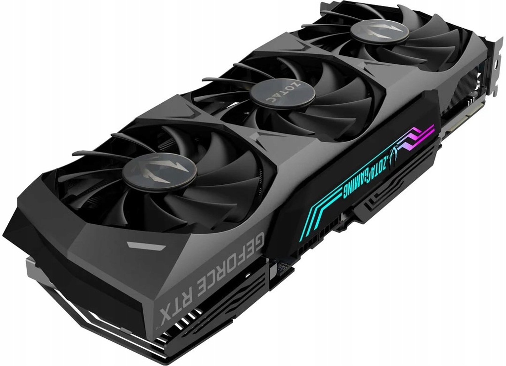 MOCNA KARTA GRAFICZNA GeForce RTX3090 ZOTAC 24GB 384BIT DDR6 CHŁODZENIE