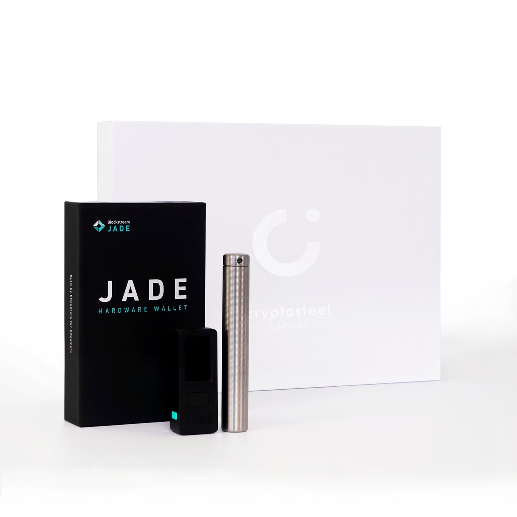 Backup offline Cryptosteel+Blockstream Jade wallet