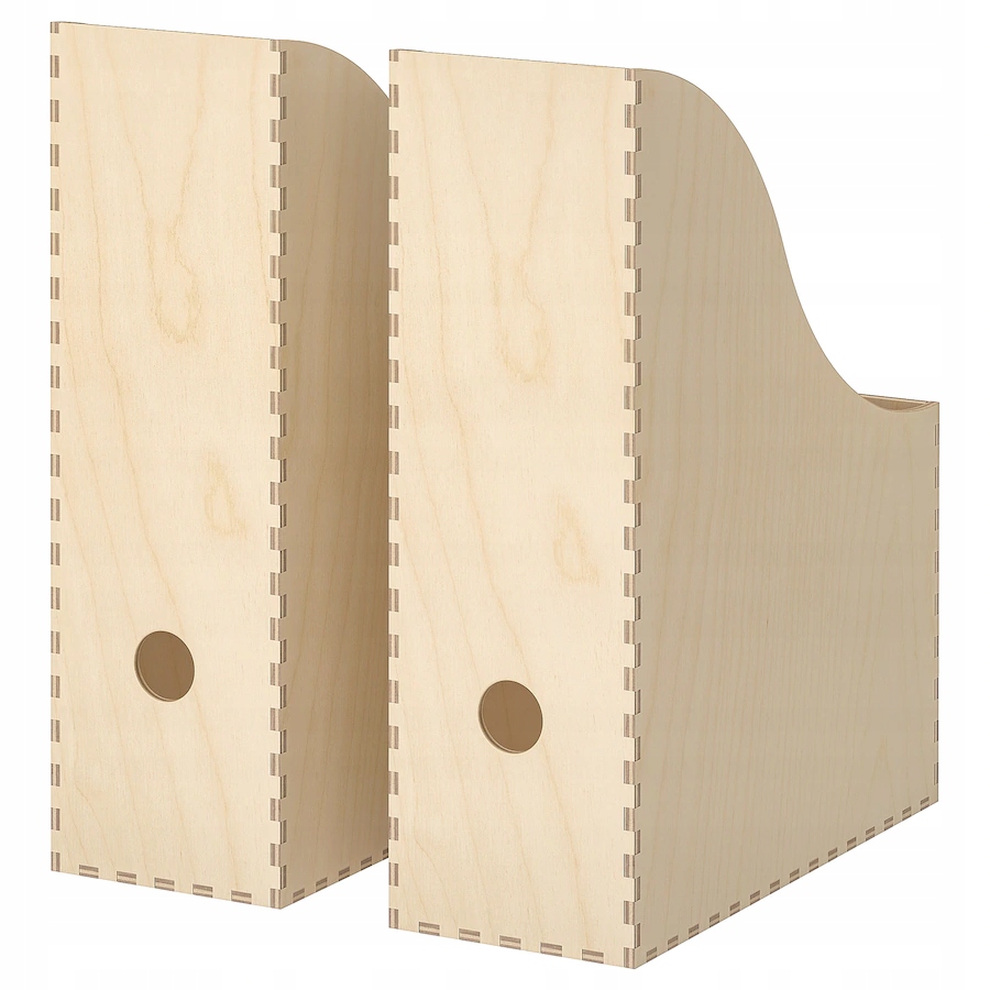 IKEA KNUFF Segregatory 2 sztuki sklejka