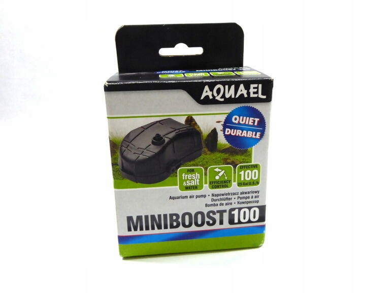 AQUAEL MINIBOOST 100 NAPOWIETRZACZ DO AKWARIUM - 11850941172 ...