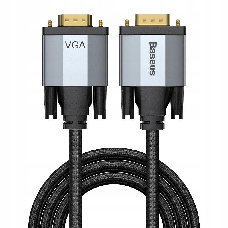 Kabel VGA do VGA Baseus, dwukierunkowy, FullHD, 2m