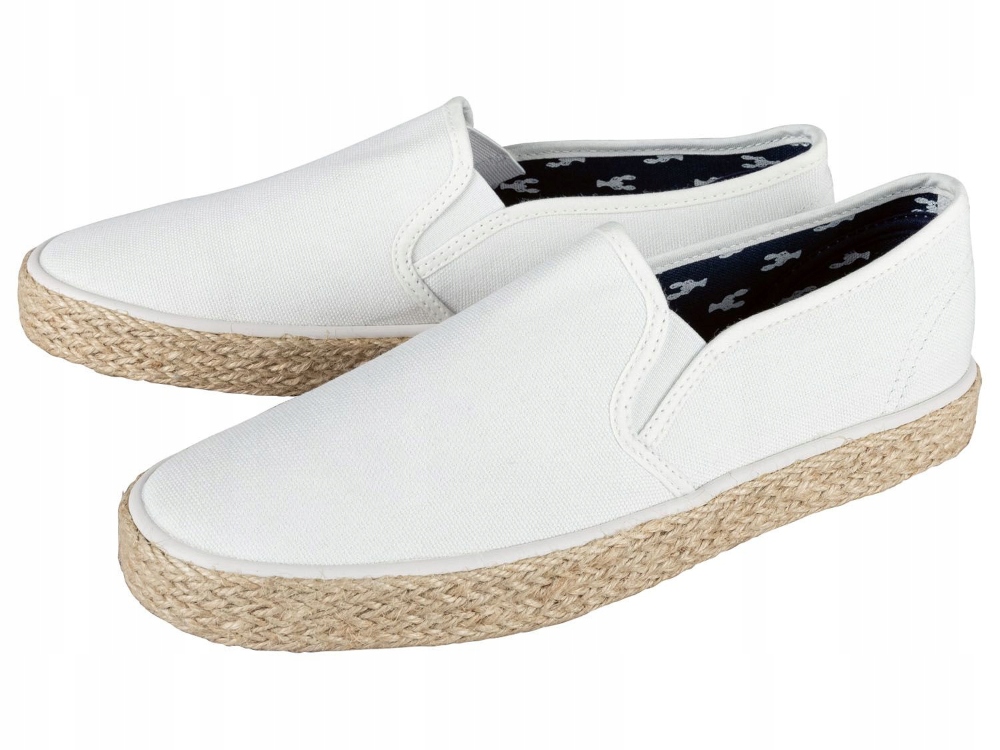 ESPADRYLE DAMSKIE BUTY PÓŁBUTY PEPEGI BIAŁE 38