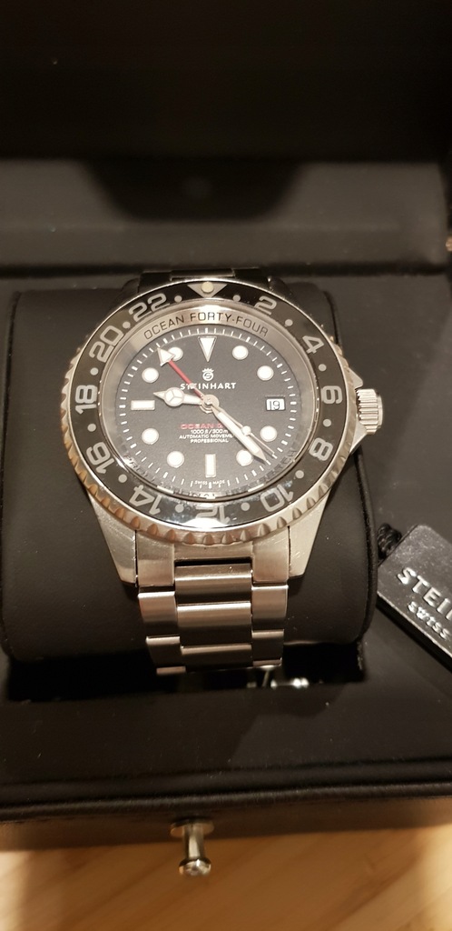 Zegarek Steinhart Ocean 44 GMT Black Keramik IDEAŁ 8306272398