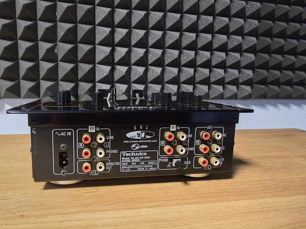 【銘機】Technics テクニクス SH-DX1200 DJミキサー Technics SH-DX1200 DJミキサー オーディオミキサー 概要 DJ用