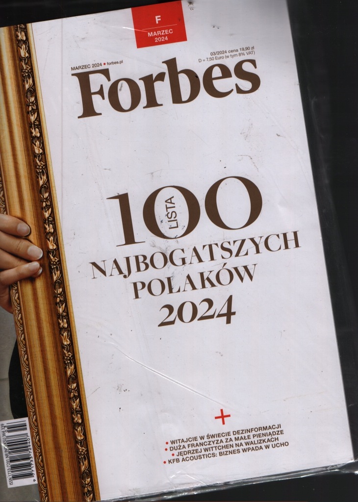 3/2024 FORBES Lista 100 najbogatszych Polaków + yachting