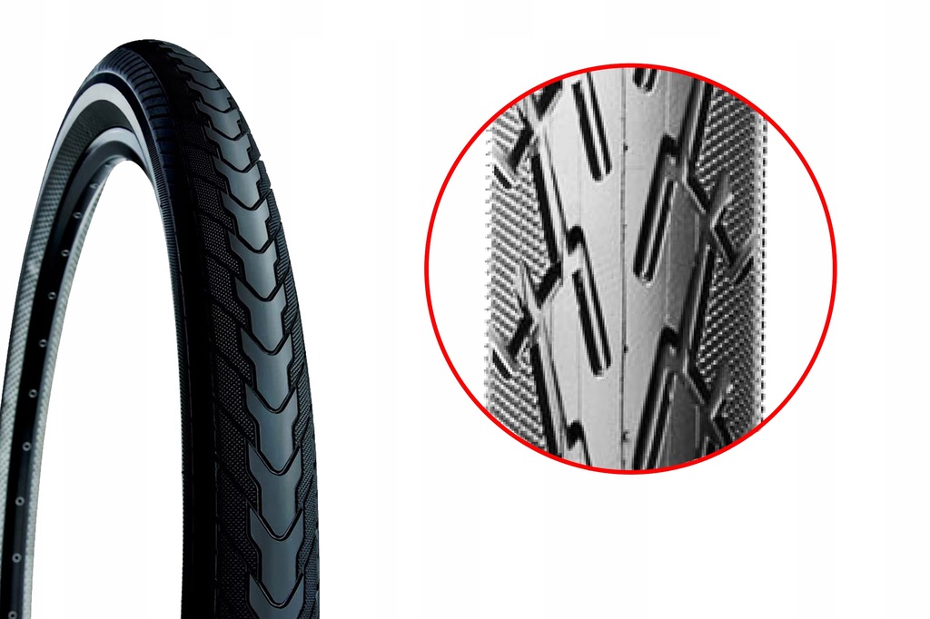 OPONA ROWEROWA DURO 28x1,75 DB-7053 CORDOBA CZARNA