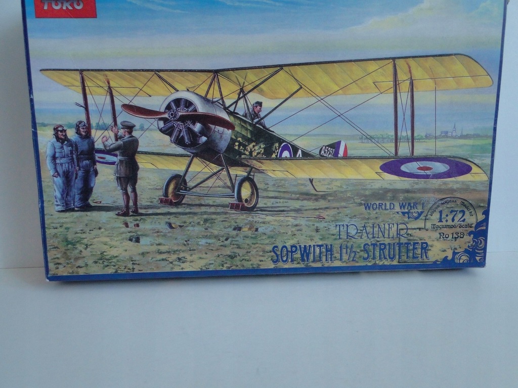 Brytyjski samolot szkolny Sopwith Strutter Toko
