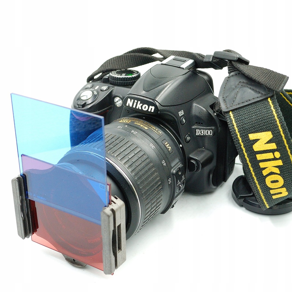 Lustrzanka Nikon D3100 18-55mm ED VR + Cokin karta
