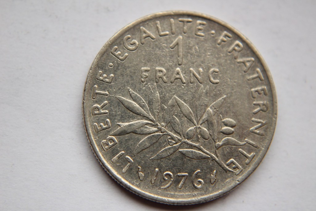 1 FRANK 1976 R FRANCJA -W346