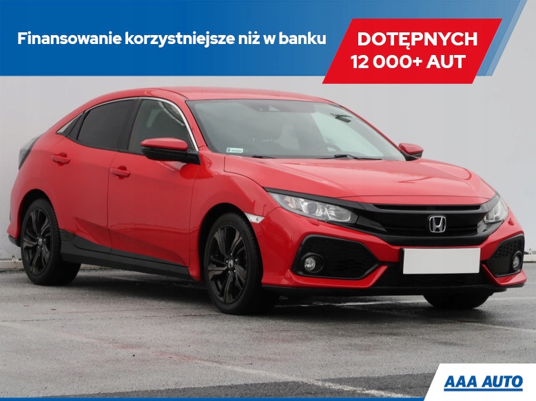 Honda Civic 1.0 VTEC Turbo, 1. Właściciel, Navi