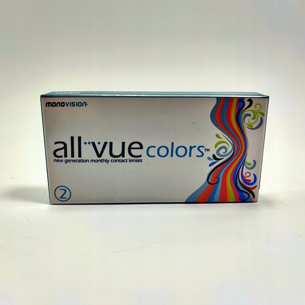All Vue Colors 2 soczewki -1.25 brązowe