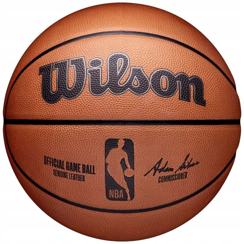 piłka do koszykówki wilson nba official game ball wtb7500id