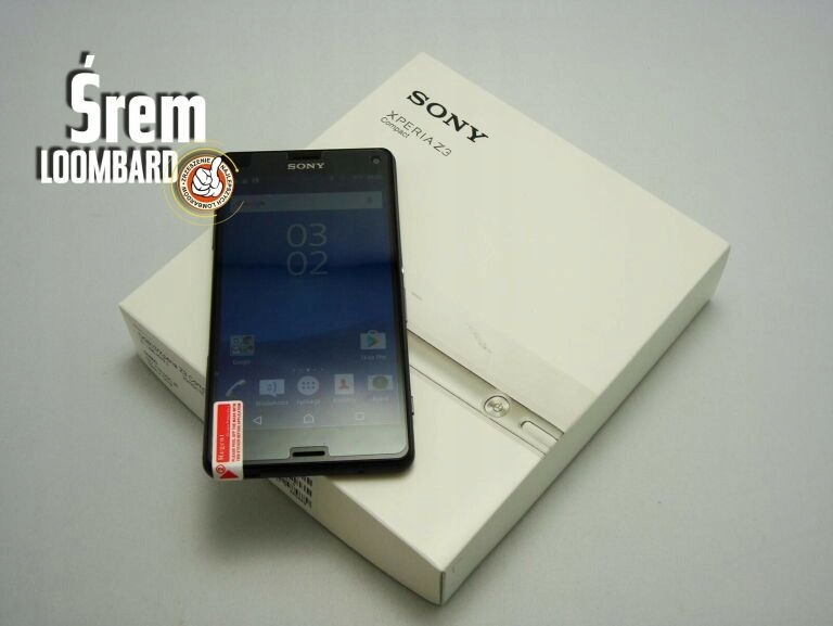 JAK NOWY SONY XPERIA Z3 COMPACT, KOMPLET