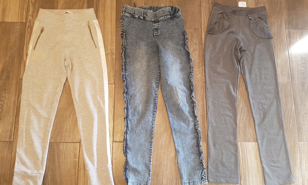 3 pary spodni 152 Wójcik Lady Diamond jeansowe QBA