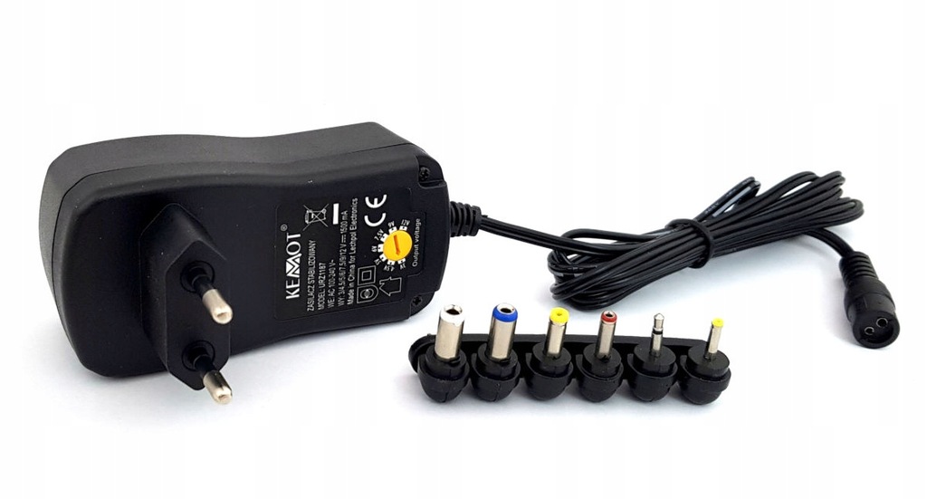 Adaptateur Secteur Universel 15W - 3V à 12V - Protection Court-circuit - SoulBay