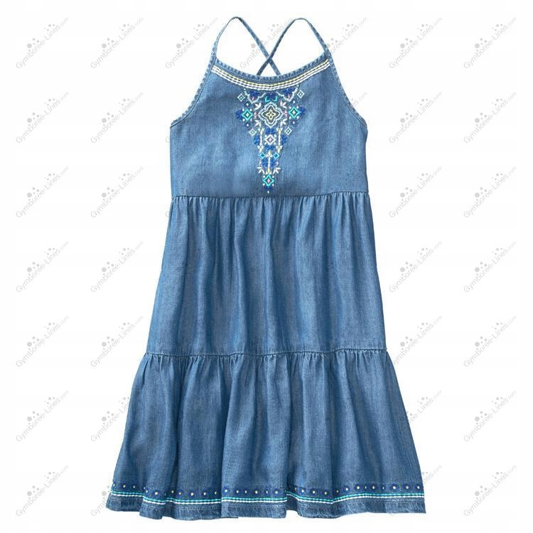 GYMBOREE sukienka True Blue Summer 9-10 lat NOWA