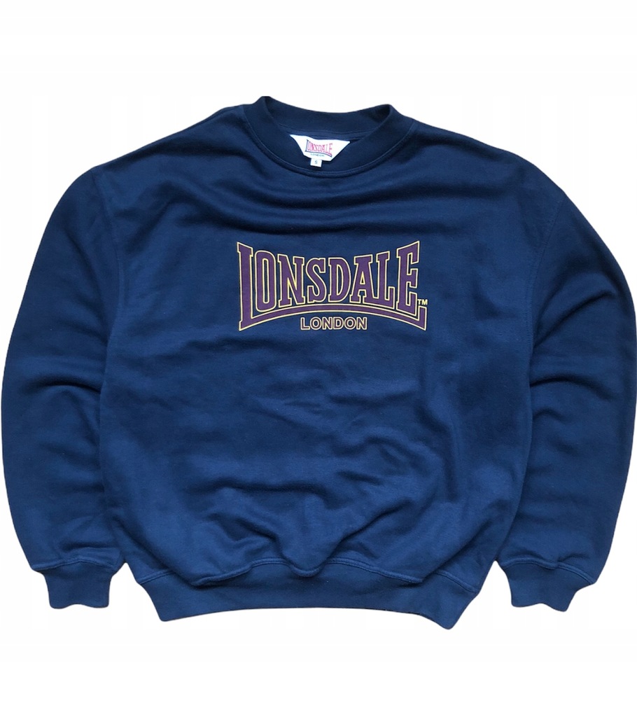 Lonsdale London bluza vintage logo crewneck S