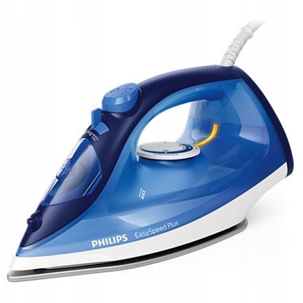 Philips Iron EasySpeed Plus Blue, 2100 W, Steam ir