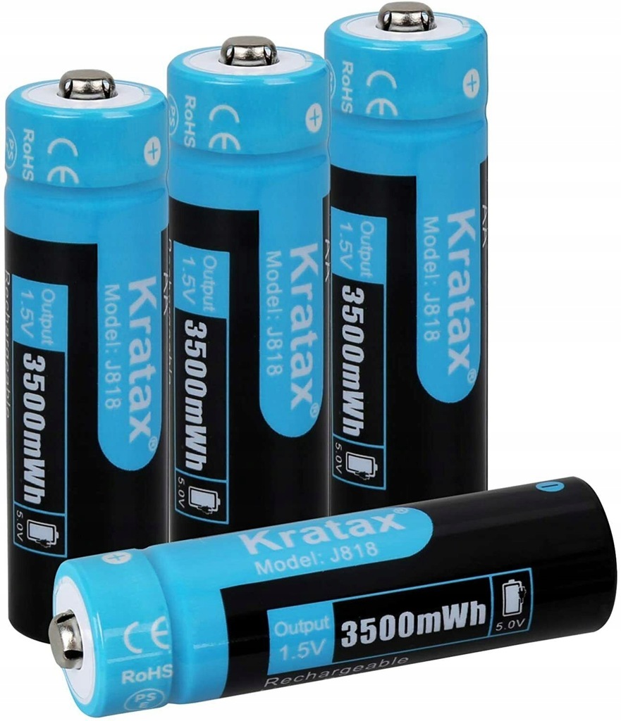 C6837 KRATAX AKUMULATORY AA 3500mWh/4szt.