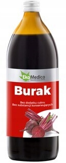 Sok z buraka EkaMedica 1000 ml