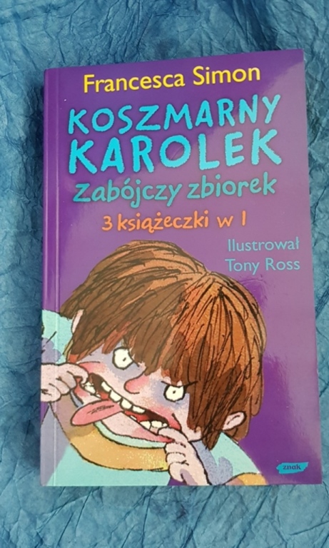 KSIĄŻKA"Koszmarny Karolek"FRANCESCA SIMON 286stron