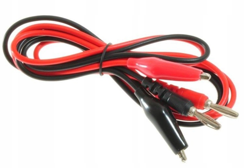 Przewody pomiarowe do miernika 100cm krokodylki