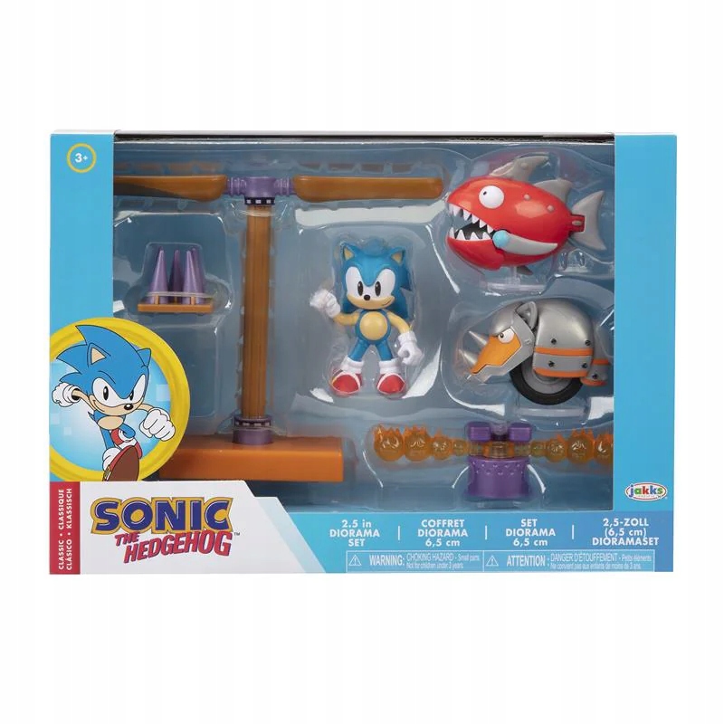 Sonic Diorama Flying Battery Zone z figurką