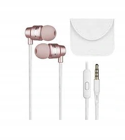 Cylo Haute Przewodowe słuchawki douszne/różowe
