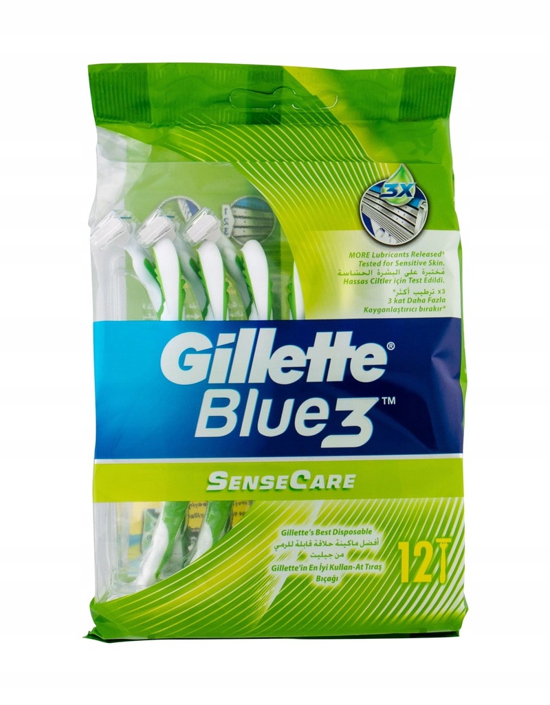 Gillette Blue3 Maszynka do golenia 12szt