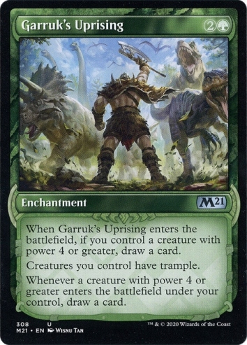 Garruk's Uprising, Core Set 202 Variants