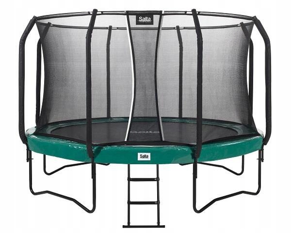 Trampolina Salta First Class - 427cm - zielona