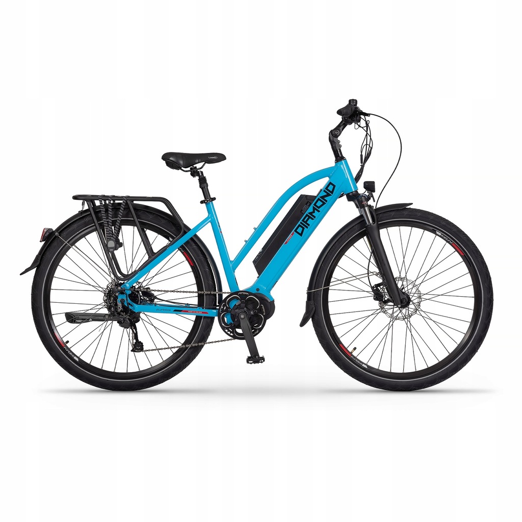 Polski rower elektryczny FUNBIKE DIAMOND BLUE