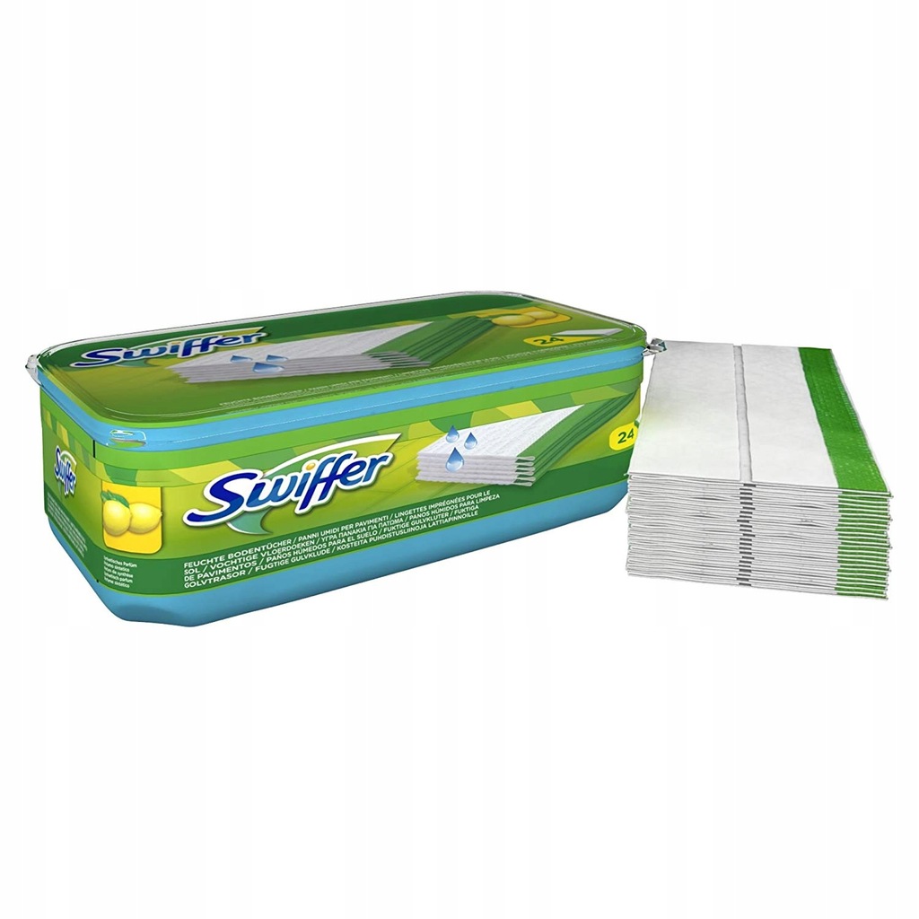 Swiffer Cytrynowe Mokre Ściereczki Do Mopa 24szt.