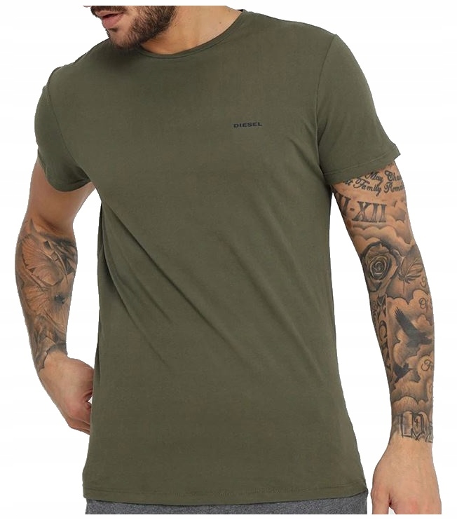 DIESEL Muscle Fit _ Olive Green T-shirt GYM _ L
