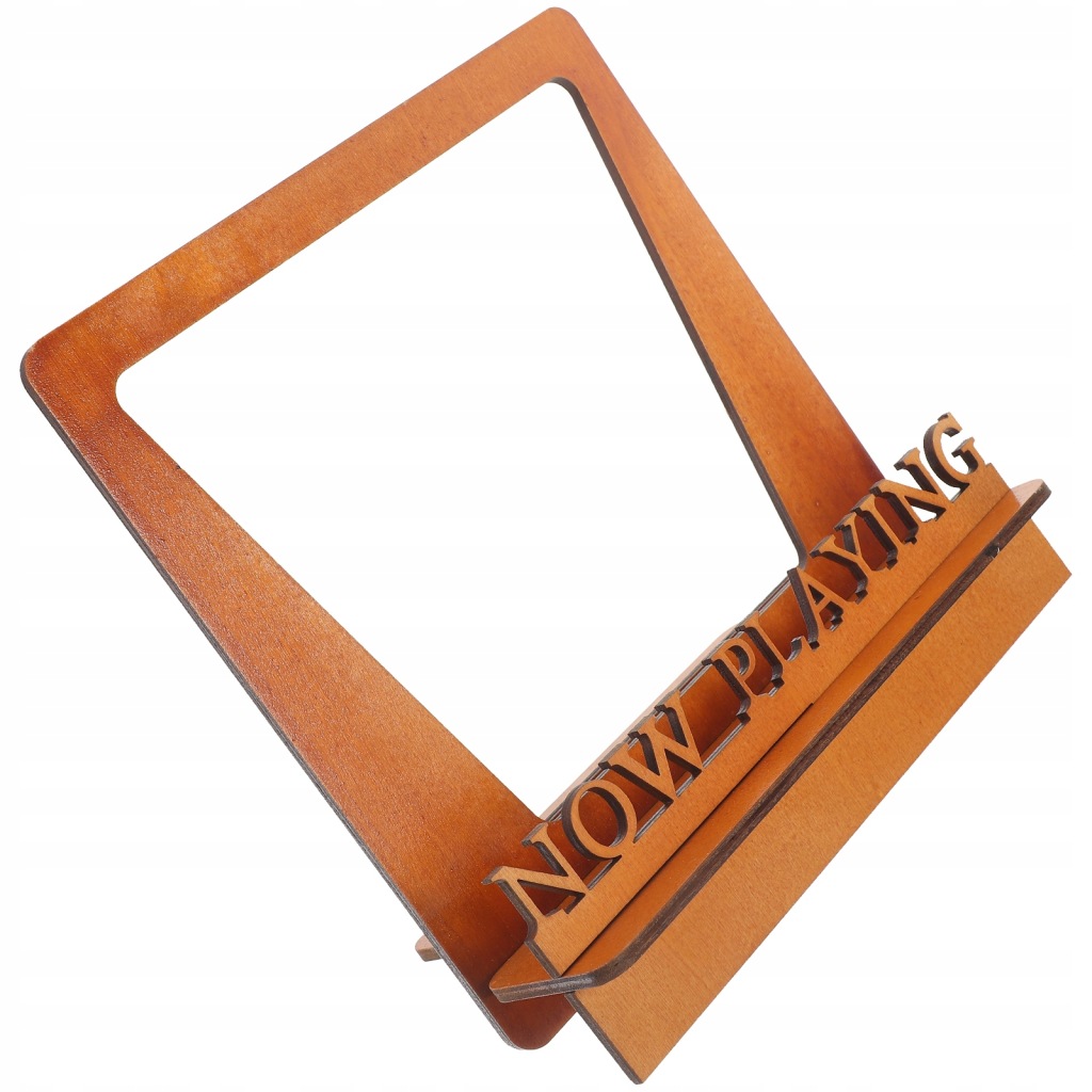 VINYL RECORD STORAGE RACK WOOD MAGAZINE HOLDER