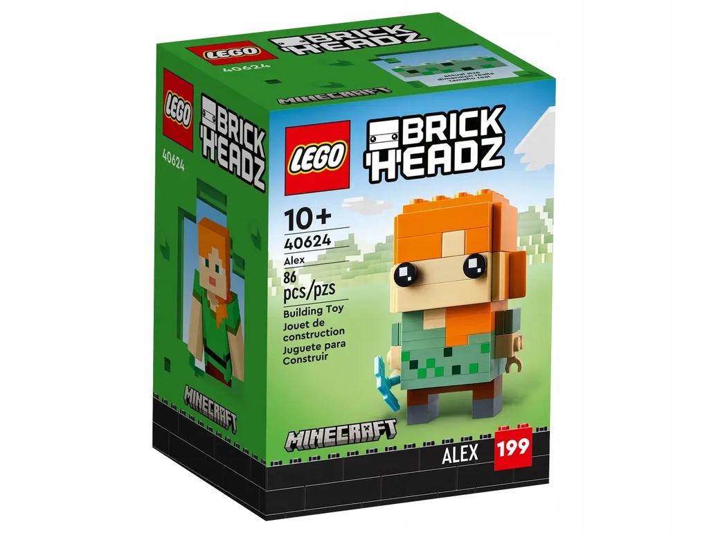 LEGO BrickHeadz 40624 Alex PREZENT