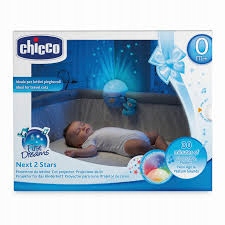 CHICCO NEXT 2 STARS PROJEKTOR GWIAZDEK DŹWIĘK BLUE