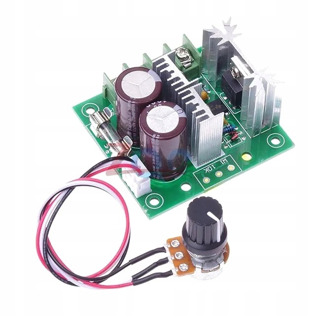 REGULATOR PWM 10A 12-40V DC *DO REGULACJI OBROTÓW SILNIKA DC