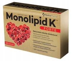 MONOLIPID K FORTE obniża cholesterol x30kapsułek